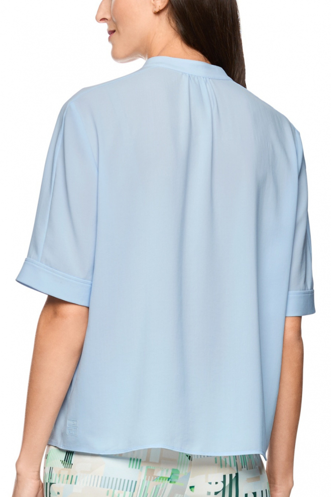 Marc Cain AS 51.12 W70 Blouse lange mouw Blauw