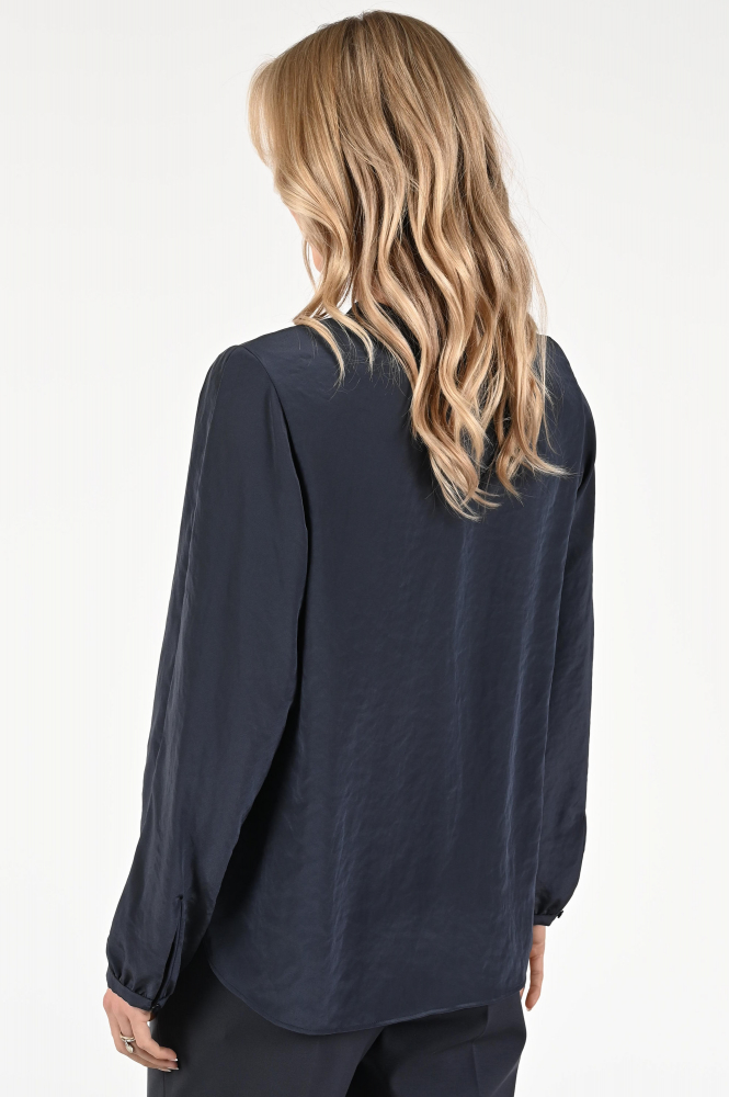 Luisa Cerano 218570-3597 Blouse lange mouw Blauw