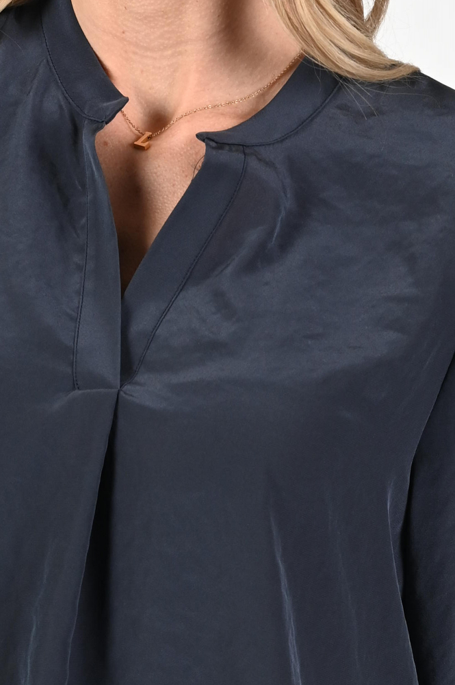 Luisa Cerano 218570-3597 Blouse lange mouw Blauw