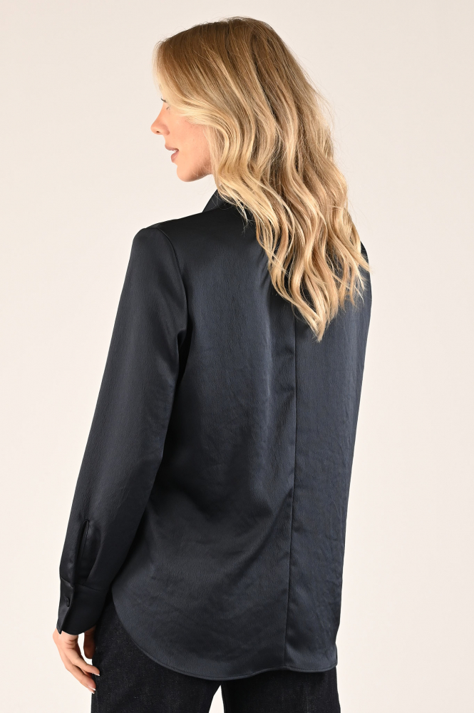 Luisa Cerano 208415-3683 Blouse lange mouw Blauw