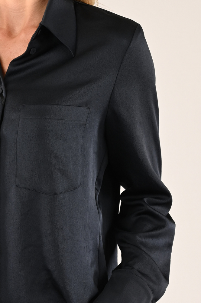 Luisa Cerano 208415-3683 Blouse lange mouw Blauw