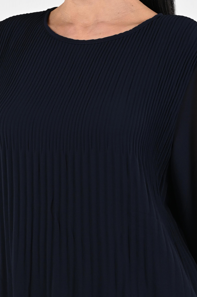 Frank walder 622151 Blouse lange mouw Blauw