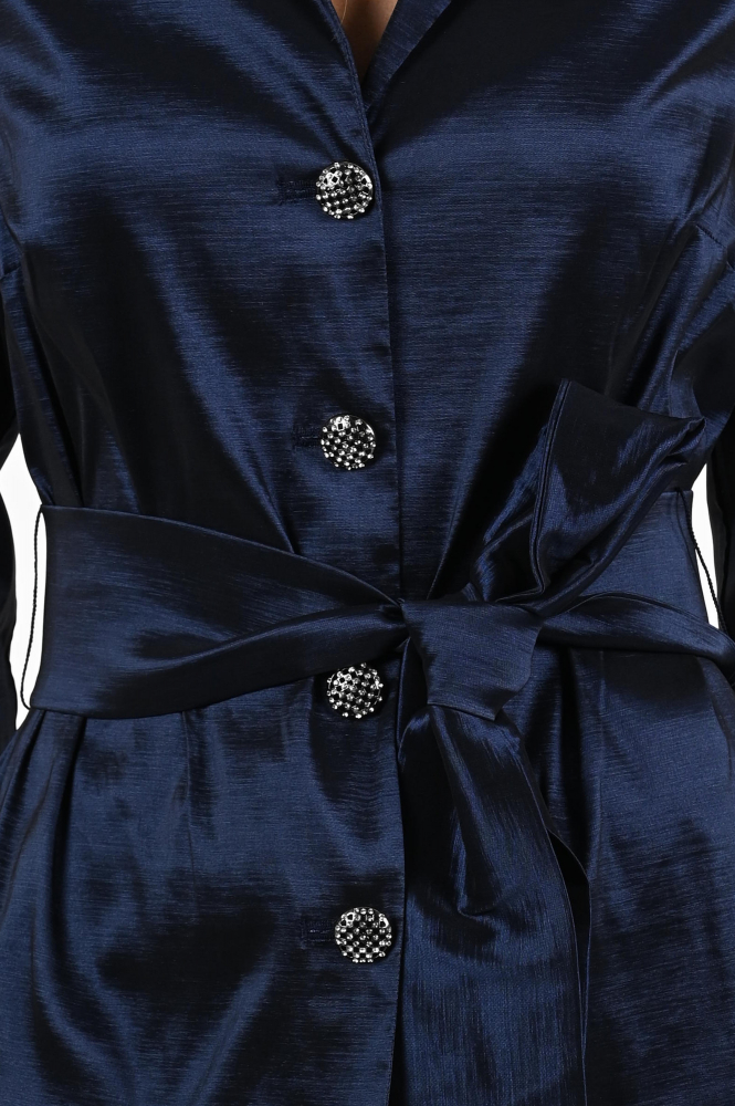 Joseph Ribkoff 253797 Blouse lange mouw Blauw