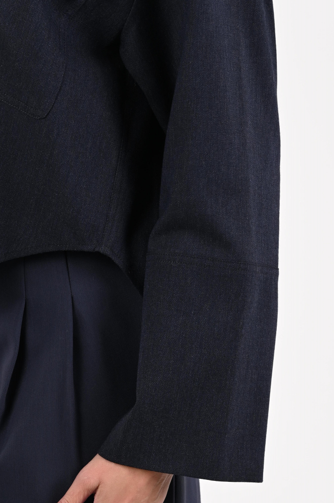 Knit-Ted Cara Blouse lange mouw Blauw