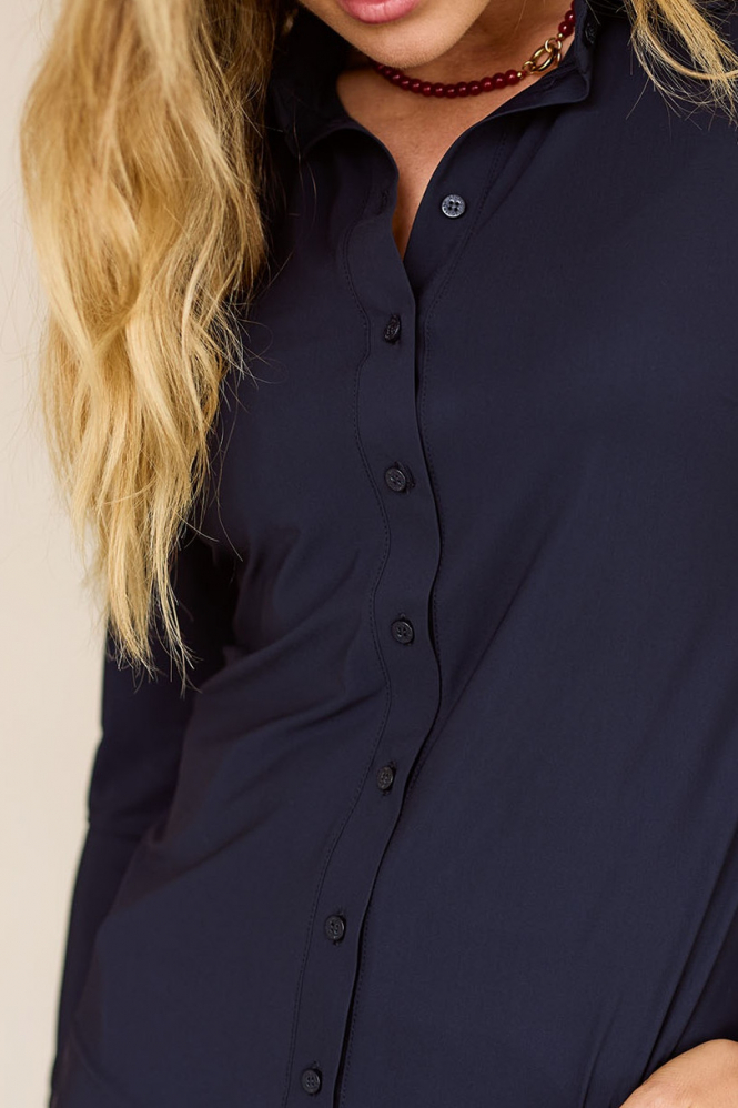 Studio Anneloes 94802 poppy Blouse lange mouw Blauw