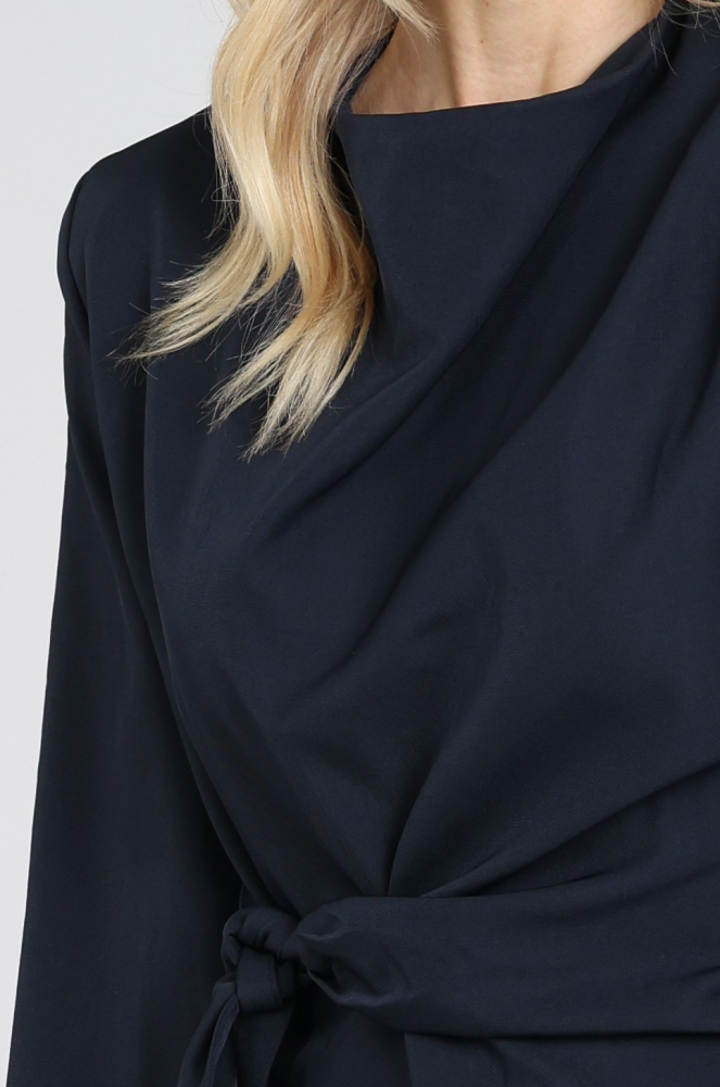 Co'couture 500386 Blouse lange mouw Blauw