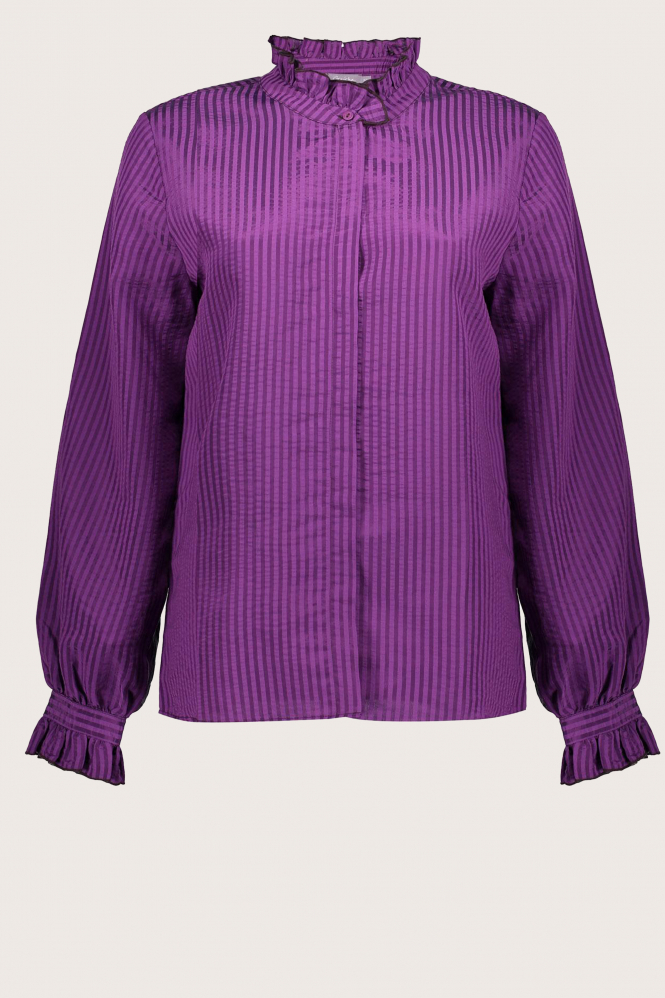 Geisha 33629-20 Blouse lange mouw Paars