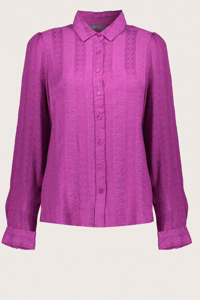 Geisha 33880-85 Blouse lange mouw Paars