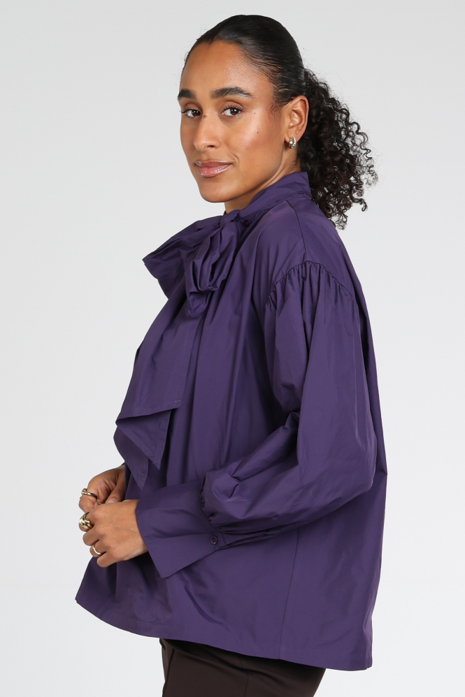 Summum 2s3615-12259 Blouse lange mouw Paars