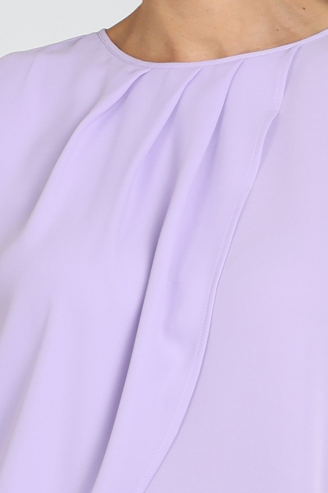 Marc Cain BC 51.07 W90 Blouse lange mouw Paars