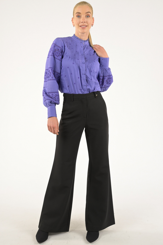 Fabienne Chapot CLT-24-BLS-AW23 Blouse lange mouw Paars