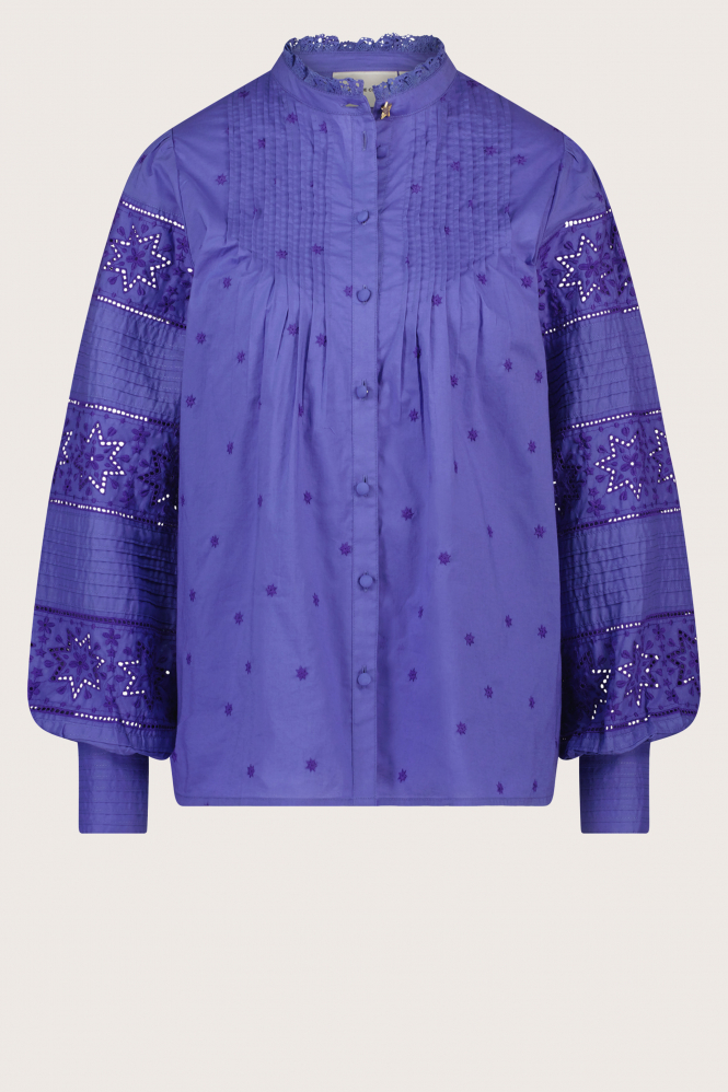 Fabienne Chapot CLT-24-BLS-AW23 Blouse lange mouw Paars
