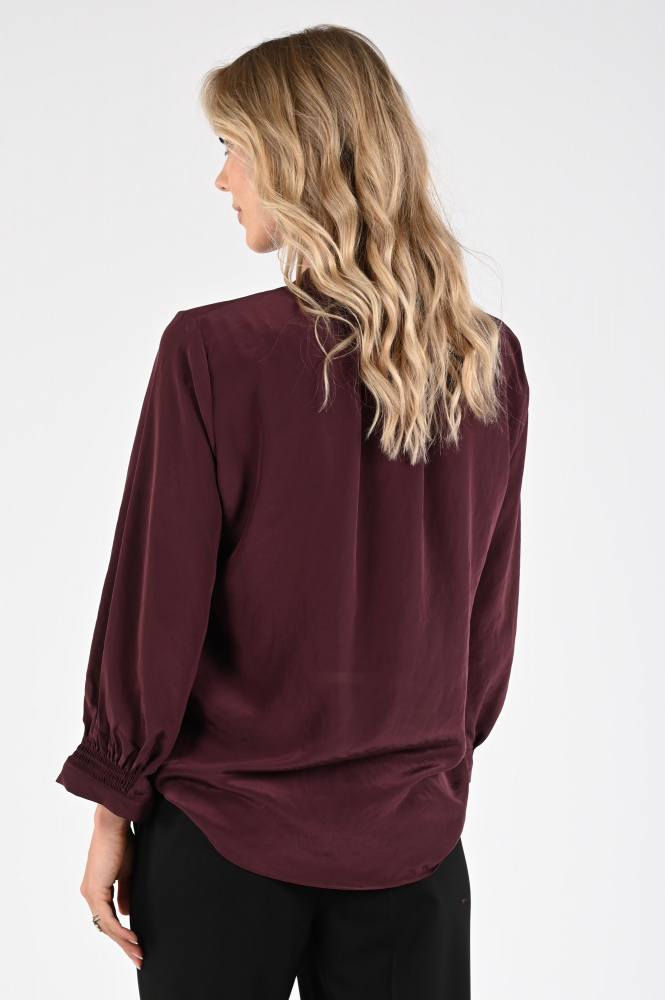 Luisa Cerano 228633-3597 Blouse lange mouw Rood