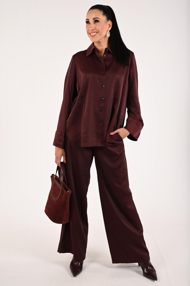 Beaumont BC13320253 Blouse lange mouw Rood