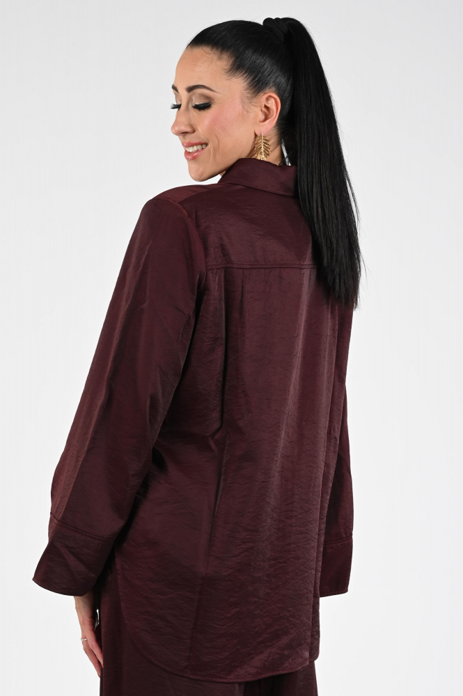 Beaumont BC13320253 Blouse lange mouw Rood