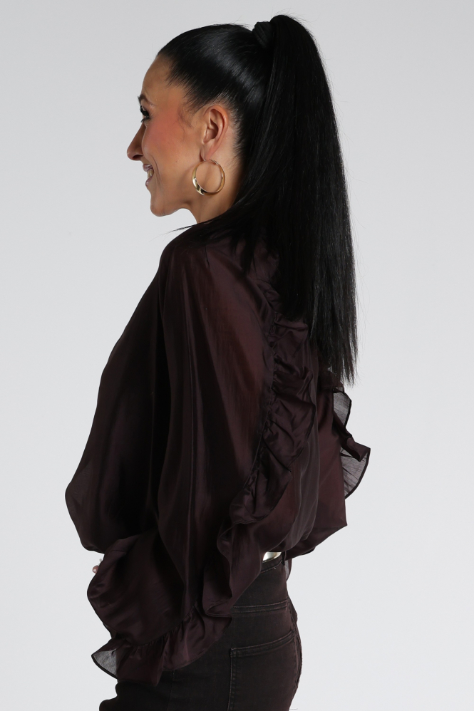 Beaumont BC18821263 Amanda Blouse lange mouw Rood