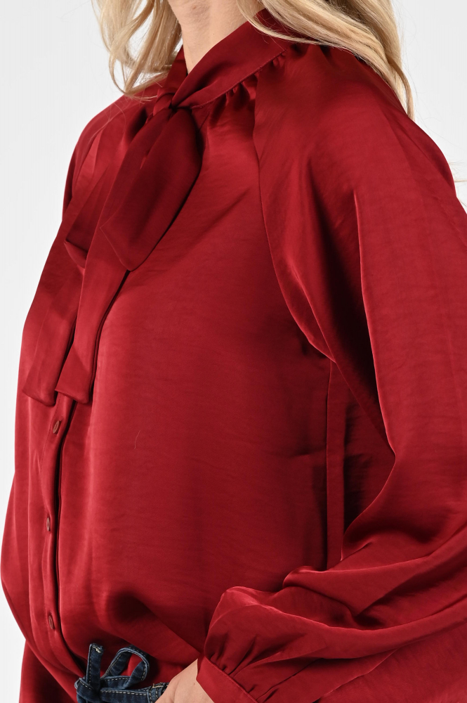 Geisha 53544-14 Blouse lange mouw Rood