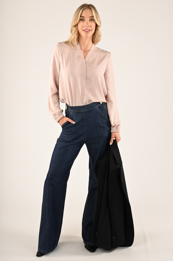 Marc Cain XA 51.03 W39 Blouse lange mouw Roze