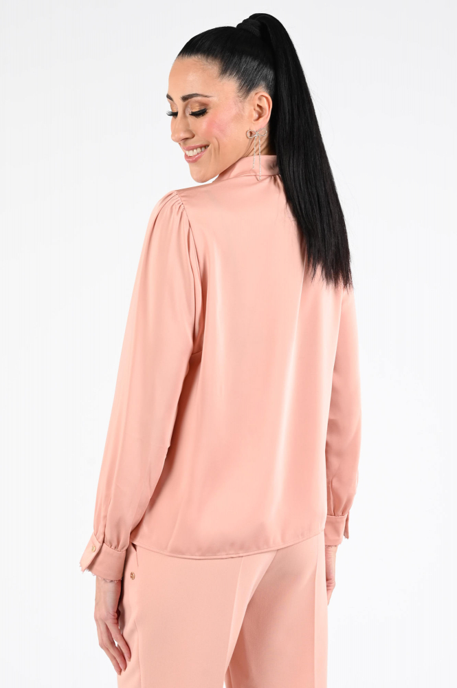 Marc Cain AC 51.10 W08 Blouse lange mouw Roze