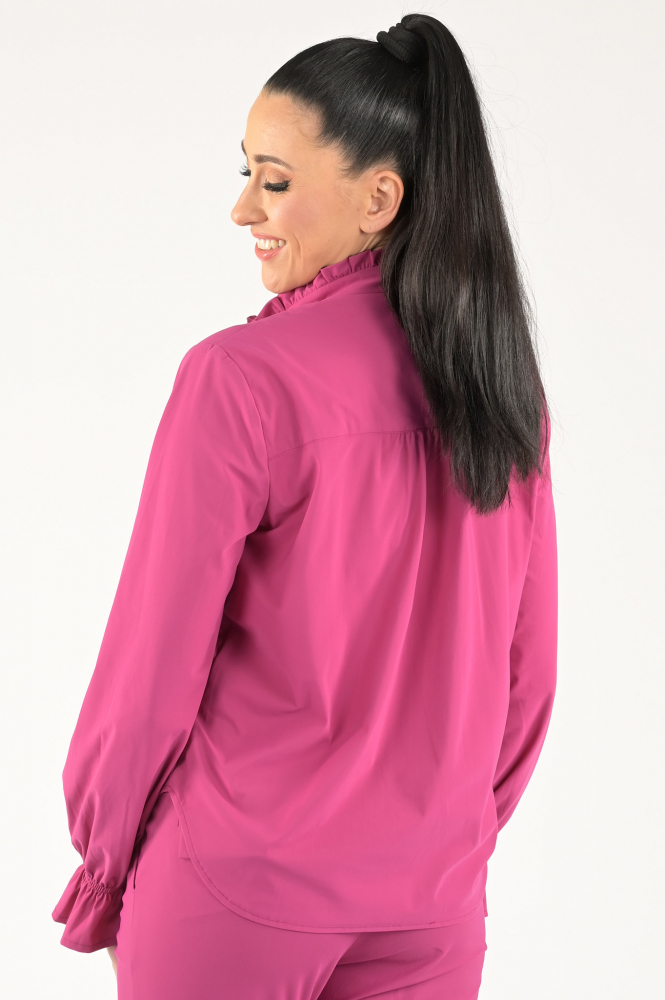 Jane Lushka U723120 Blouse lange mouw Roze