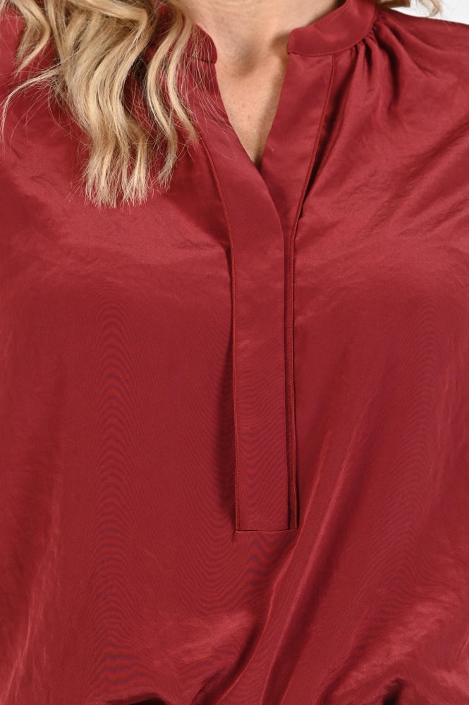 Luisa Cerano 228633-3597 Blouse lange mouw Rood