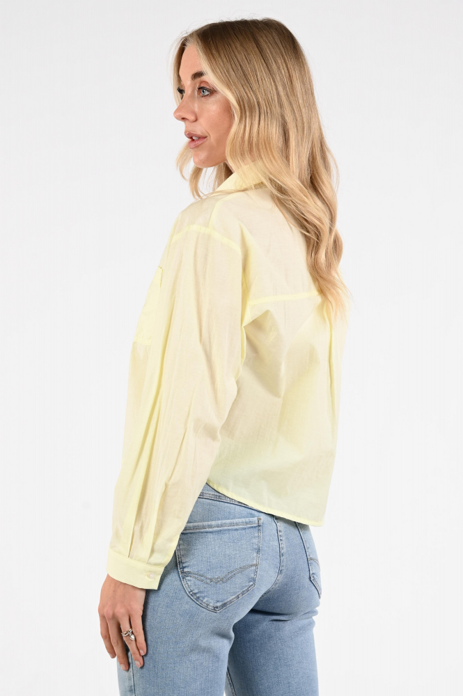 Aimée the label louen Blouse lange mouw Geel