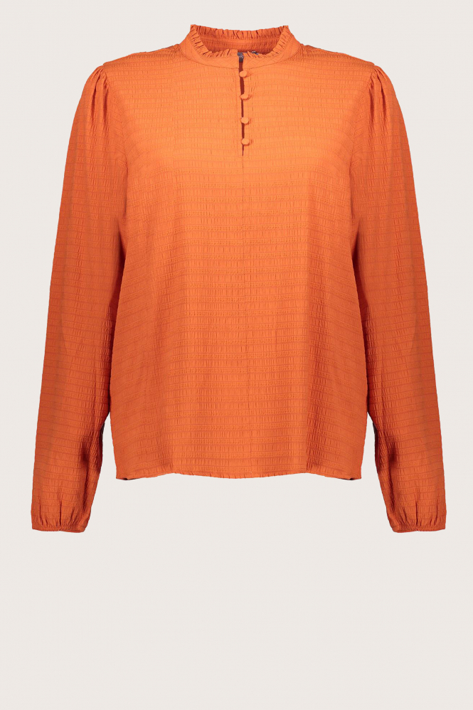Geisha 33840-47 Blouse lange mouw Oranje