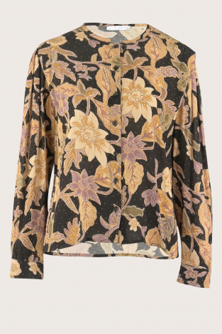 By-Bar erin lilli blouse Zwart