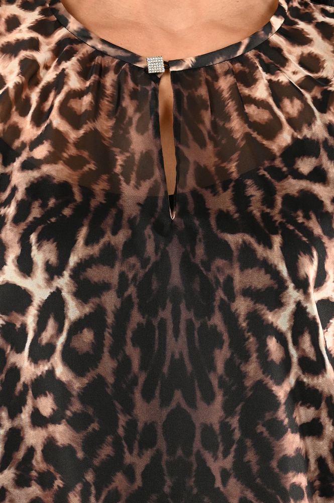 Marc Cain XG 51.10 W17 Blouse lange mouw Zwart
