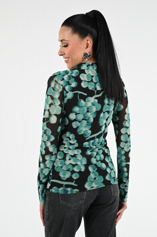 Fabienne Chapot CLTBLS09AW250181 Blouse lange mouw Zwart