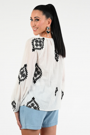 Geisha 53345-26 Wit
