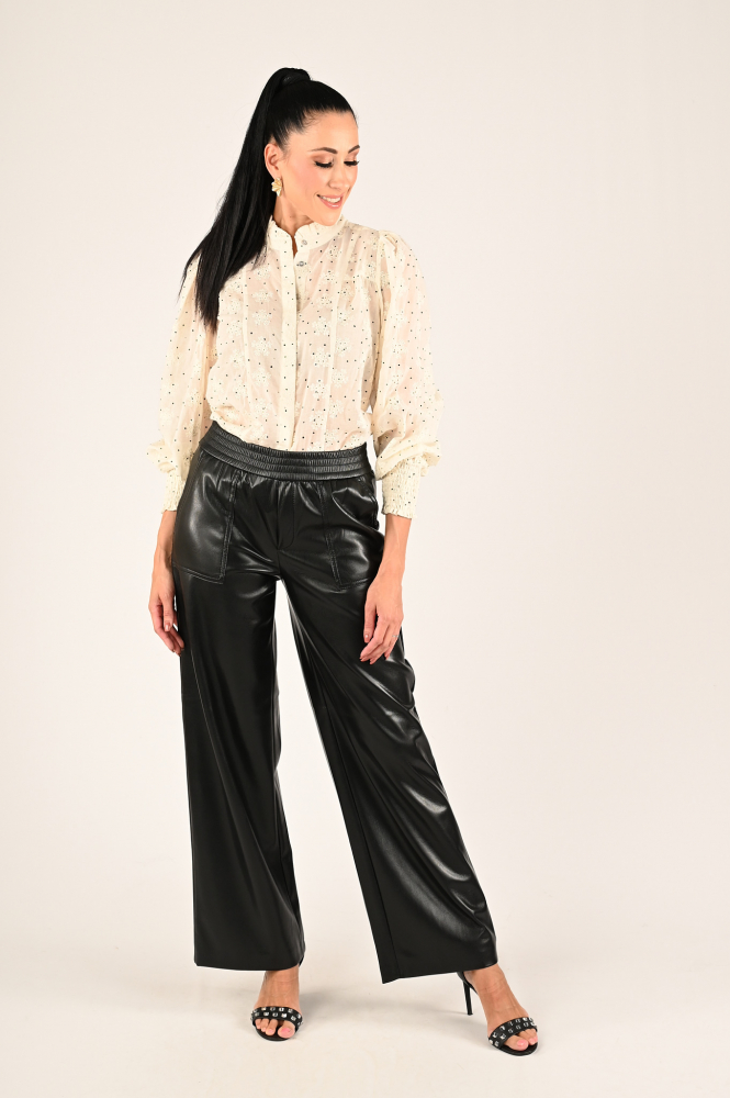 Co'couture 35596 Blouse lange mouw Wit