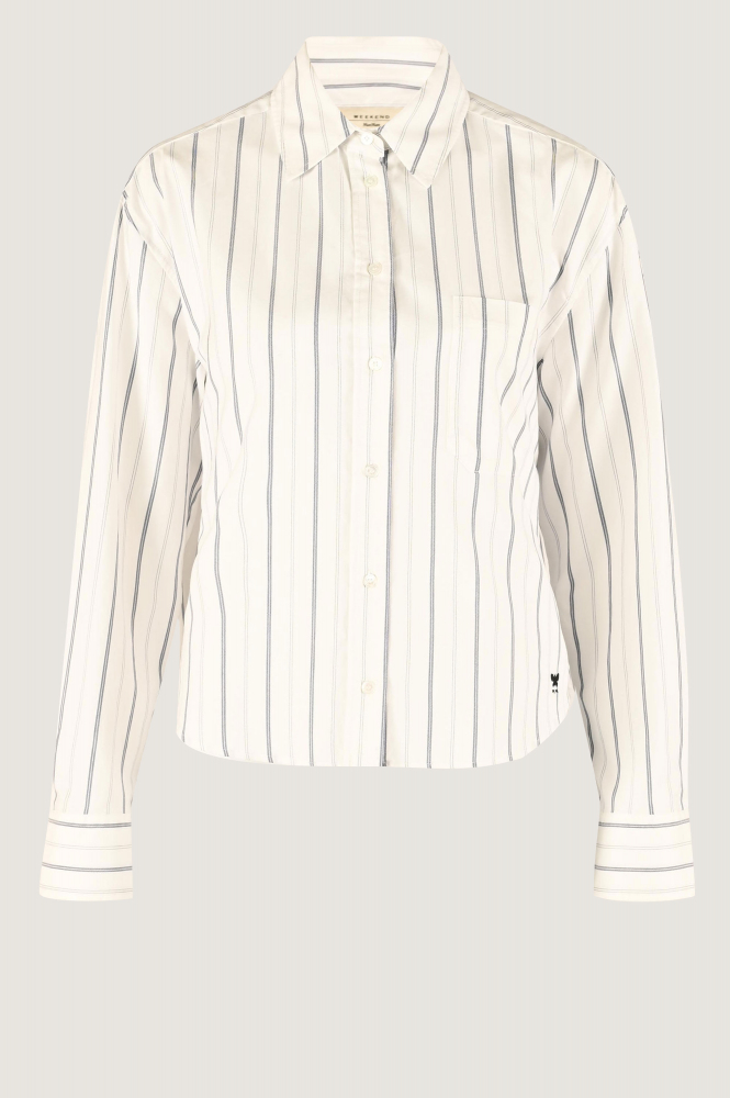 MaxMara Rubiera mm10200 Blouse lange mouw Wit