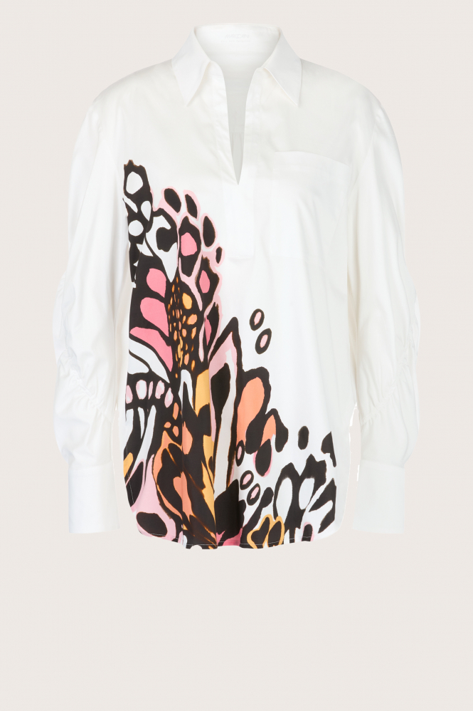 Marc Cain YC 51.19 W26 Blouse lange mouw Wit
