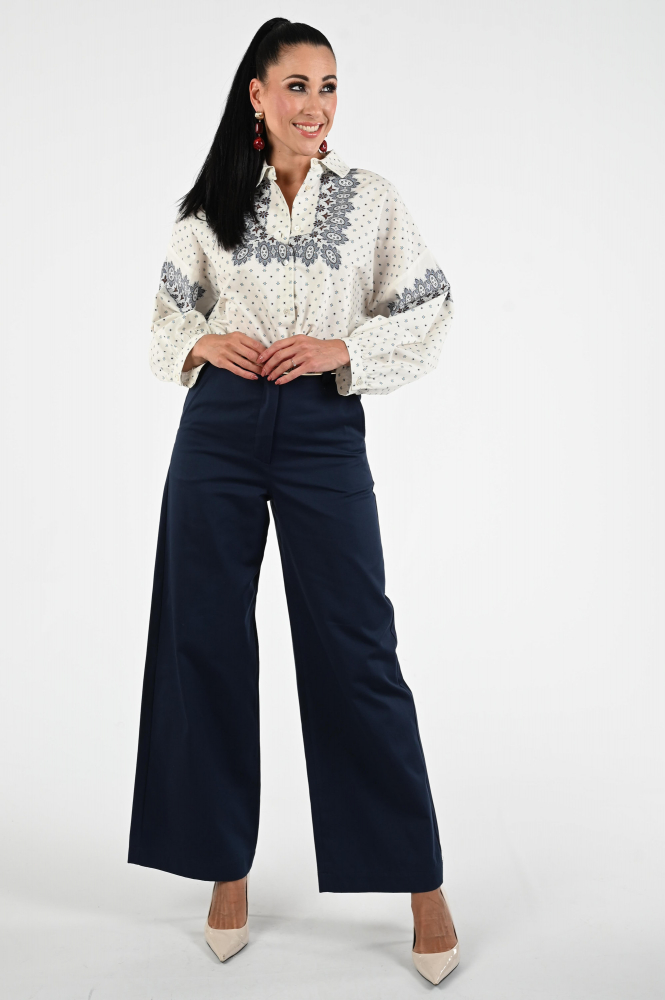 MaxMara Adda mm10064 Blouse lange mouw Wit