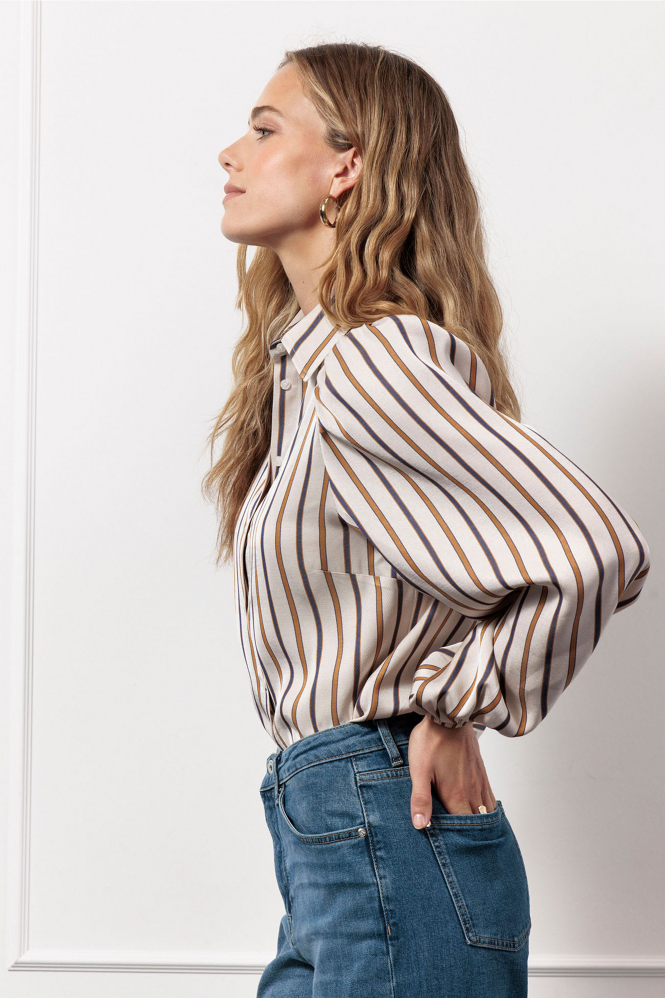 Studio Anneloes 13077 Blouse lange mouw Beige