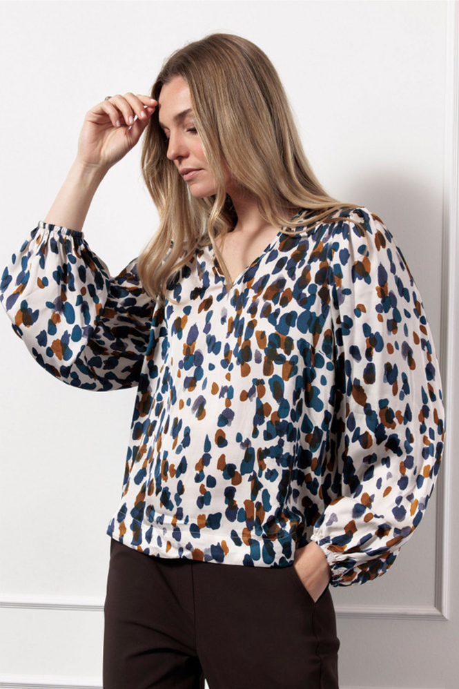 Studio Anneloes 13100 Blouse lange mouw Beige