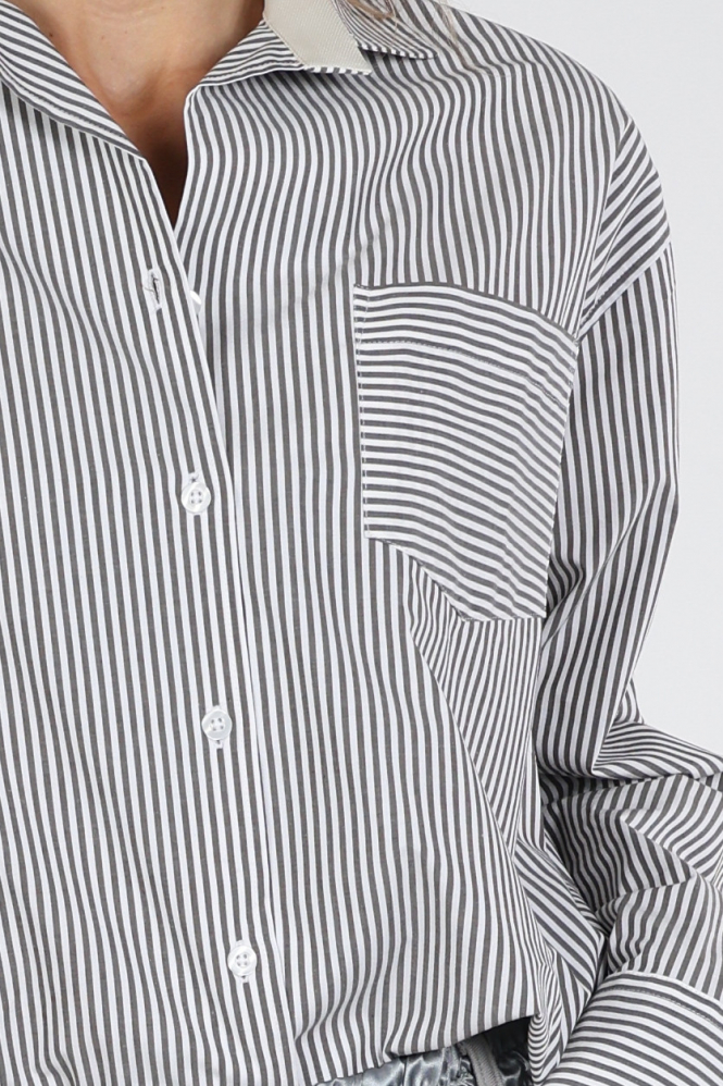 10 Days 20-404-6201 Blouse lange mouw Wit