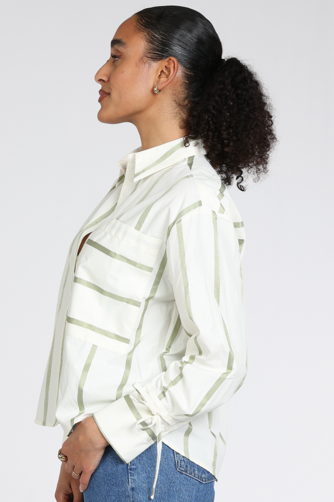 Co'couture 45087 Blouse lange mouw Wit