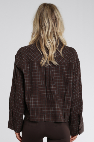 Deblon Sillia shirt 2631203 Bruin