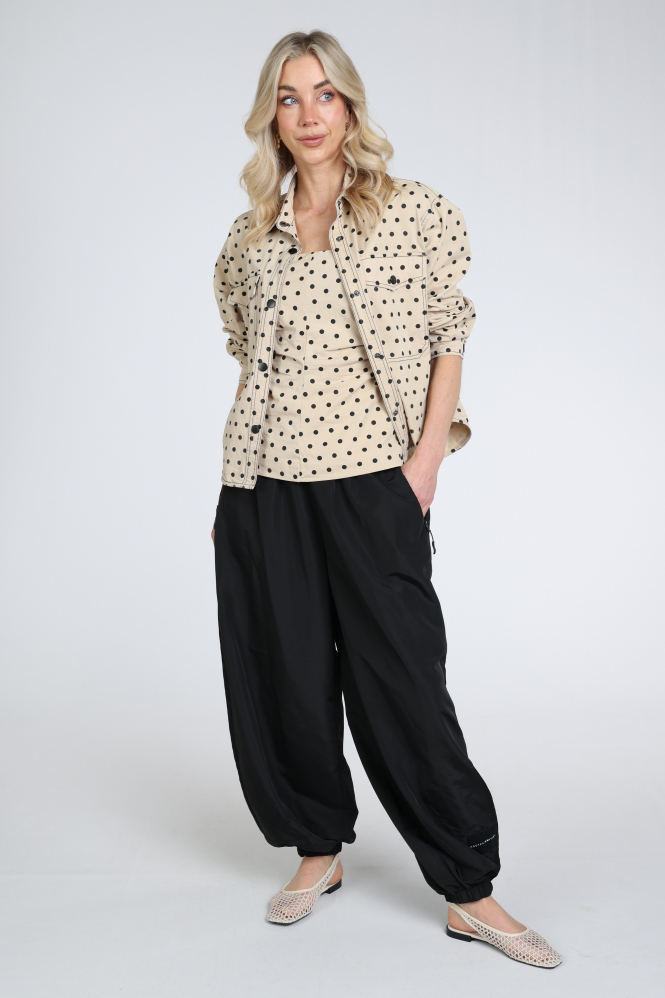 Co'couture 45099 Blouse lange mouw Beige