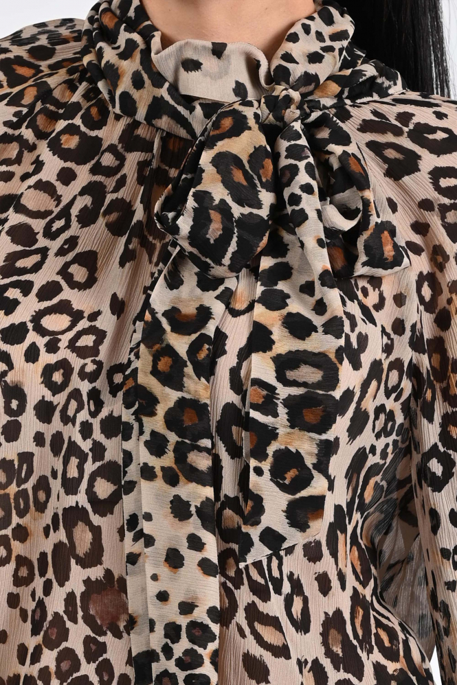 Marc Cain ZC 51.13 W27 Blouse lange mouw Beige