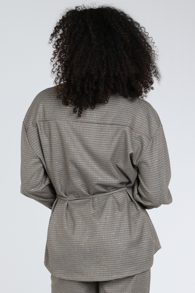 Geisha 63921-20 Blouse lange mouw Bruin