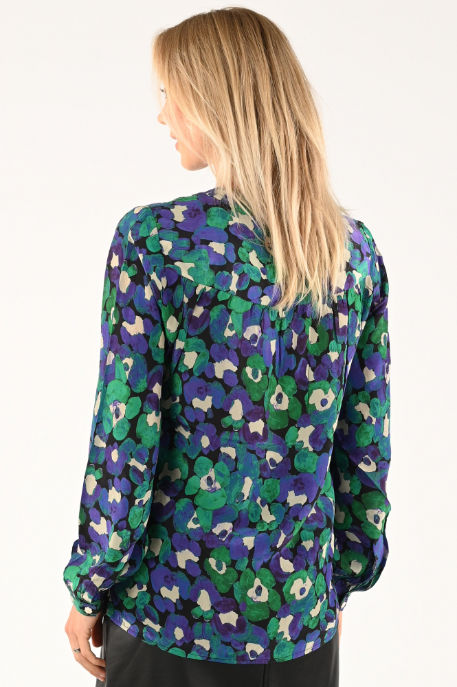 Fabienne Chapot CLT-26-BLS-AW23 Blouse lange mouw Groen