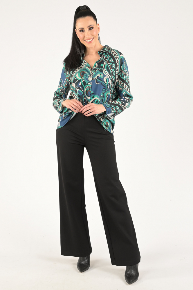 La Fee Maraboutee fgch pepa-t Blouse lange mouw Groen