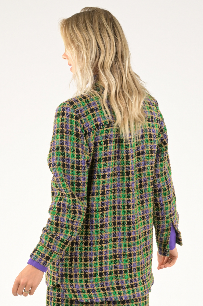 Geisha 33684-20 Blouse lange mouw Groen
