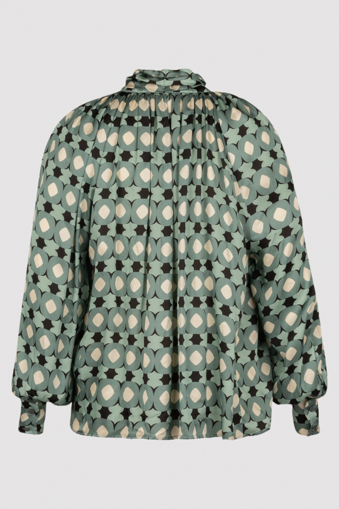 Studio Anneloes 13557 Lorina Blouse lange mouw Groen