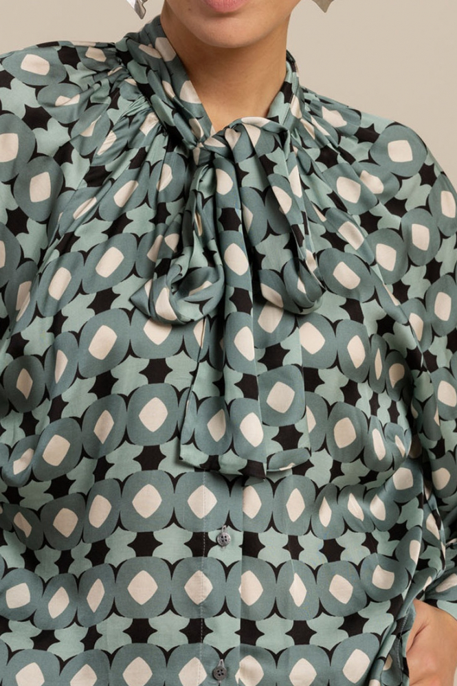 Studio Anneloes 13557 Lorina Blouse lange mouw Groen