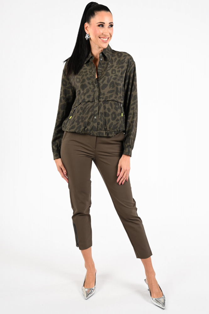 Marc Cain ZS 51.07 W16 Blouse lange mouw Groen