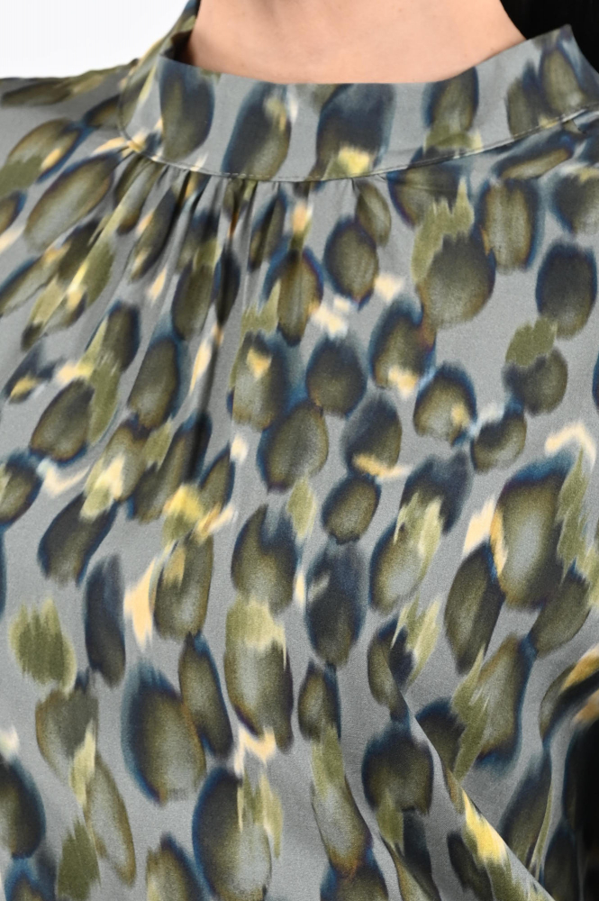 Geisha 53945-20 Blouse lange mouw Groen